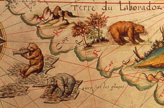 MAPPEMONDE DE PIERRE DESCELIERS, 1550 — détail 5