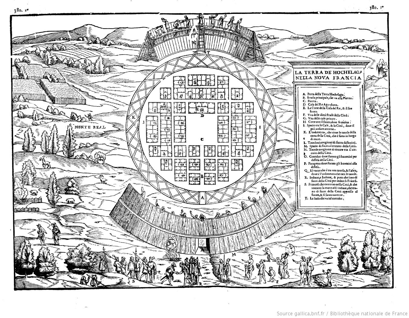 PLAN D’HOCHELAGA IN RAMUSIO, NAVIGATIONI E VIAGGI, 1556